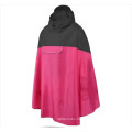 High Quality PU Rainwear Waterproof Men Poncho Raincoat